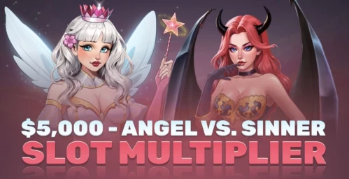 500 Casino bonus za hraní na Angel vs Sinner