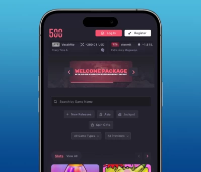 500 casino mobilni verze