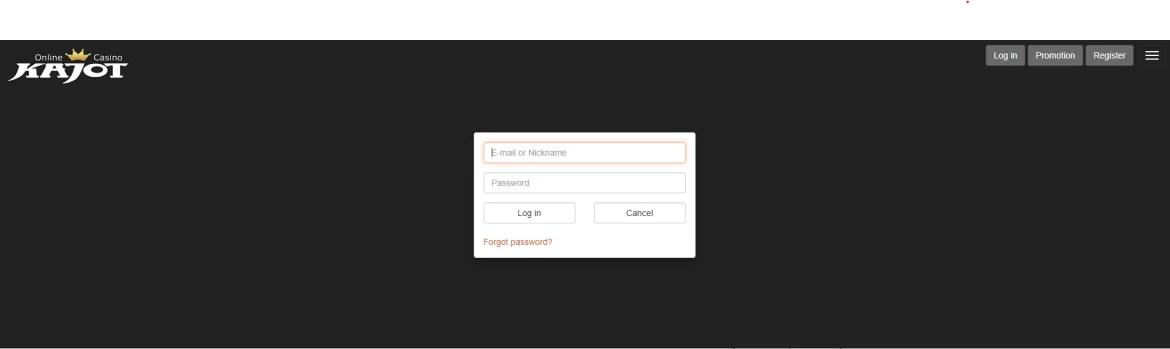 Kajot Login