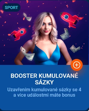 Booster kumulované sázky