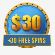 Bonus na vklad -  30 € + 30 free spinů