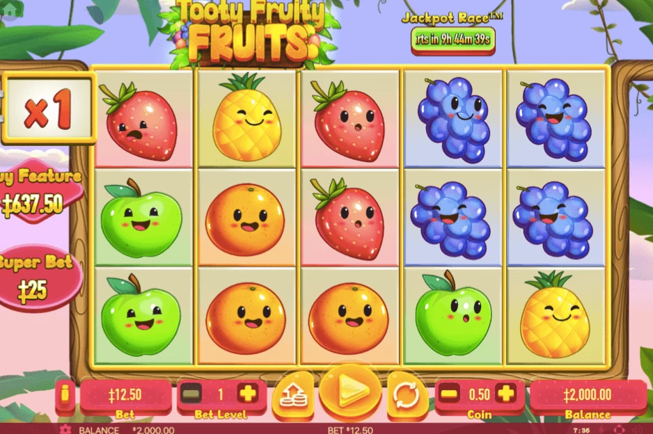 Tooty Fruity Fruits