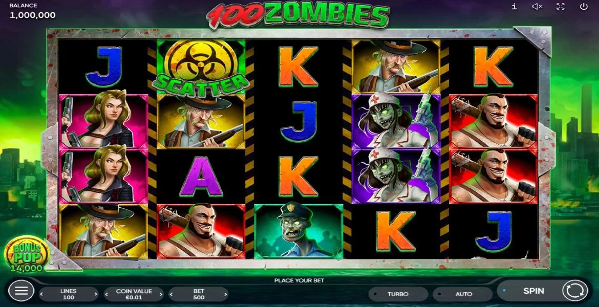 Play in 100 Zombies Automat Zdarma for free now | NejlepsiOnlineCasina