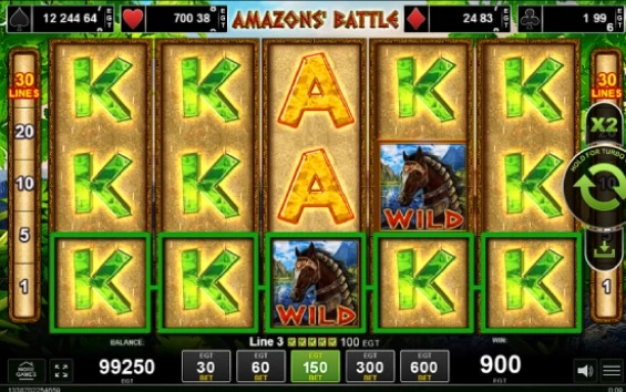 Amazons battle slot