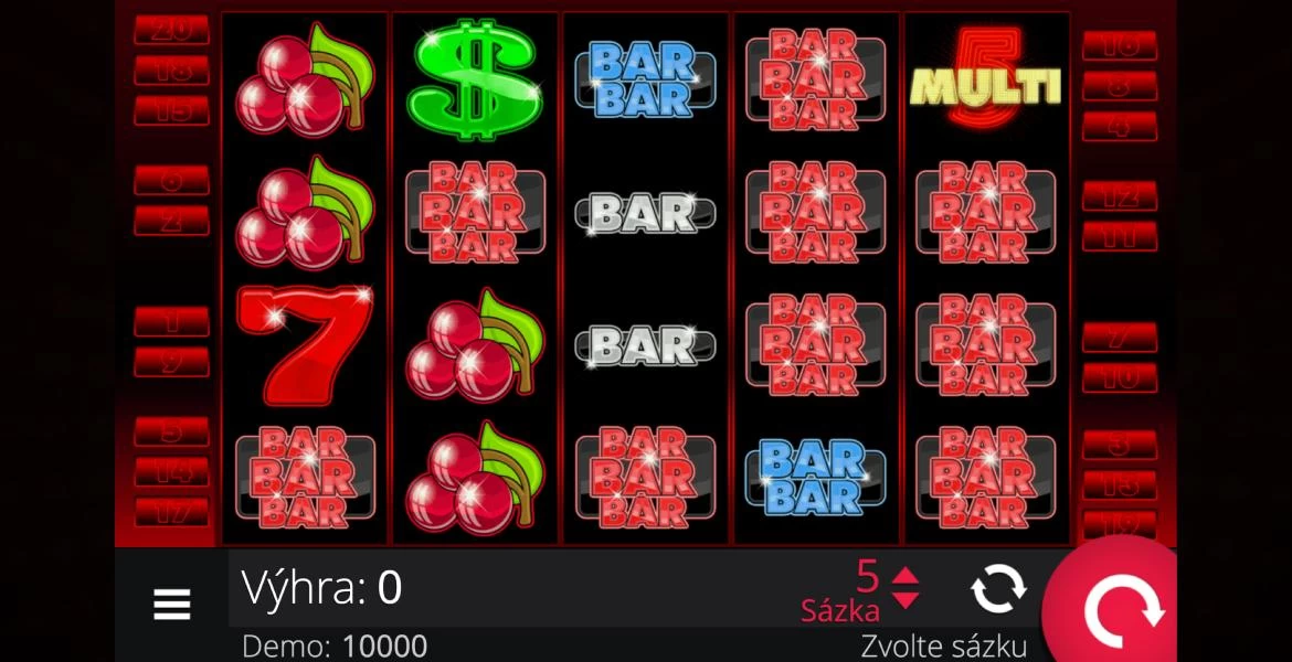 Play in Multi 5 Automat Zdarma for free now | NejlepsiOnlineCasina