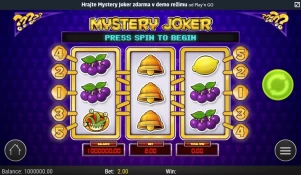 Play in Mystery Joker for free now | 