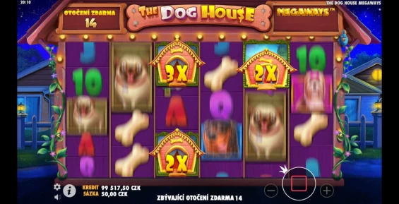 Hrát Automat The Dog House Megaways Online Zdarma a Recenze Hry 909