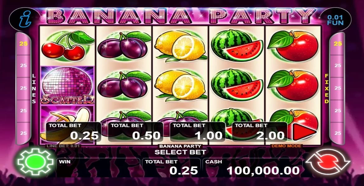 Play in Banana Party Automat Zdarma for free now | NejlepsiOnlineCasina