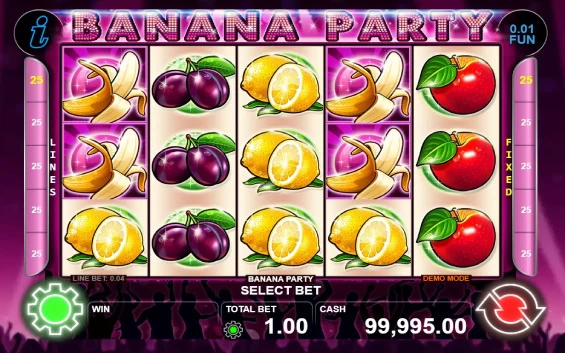 Hrát Automat Banana Party Online Zdarma a Recenze Hry 610