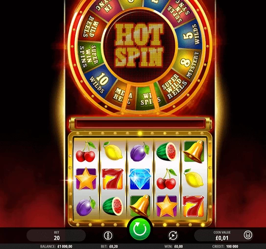 hot spin slot