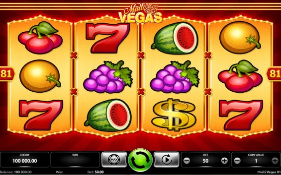 Hrát automat Multi Vegas 81 Online zdarma a recenze hry 682