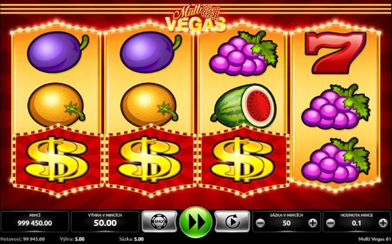 Hrát automat Multi Vegas 81 Online zdarma a recenze hry 881